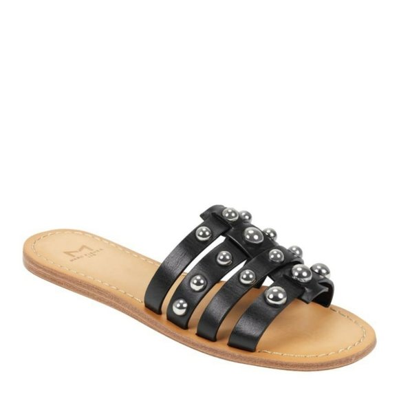 NEW MARC FISHER STUDDED SANDALS - Picture 4 of 9